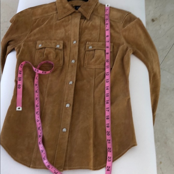 Vintage GAP genuine suede top/jacket - Picture 7 of 8
